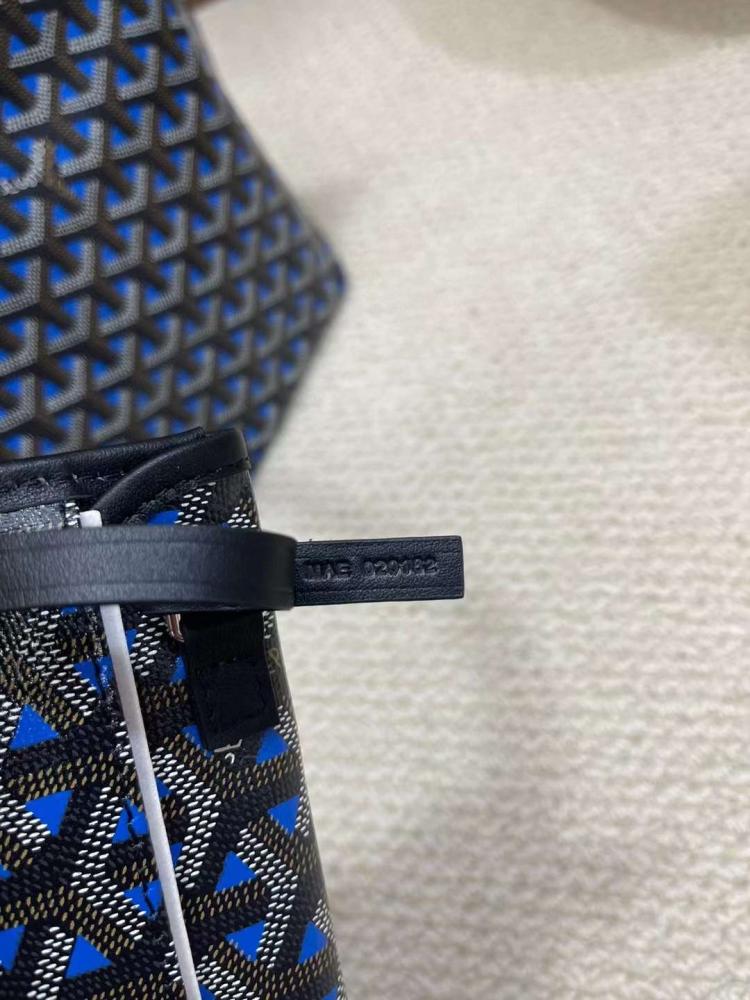 Goyard Goyardine Saint Louis Blue / Black Claire Voie PM