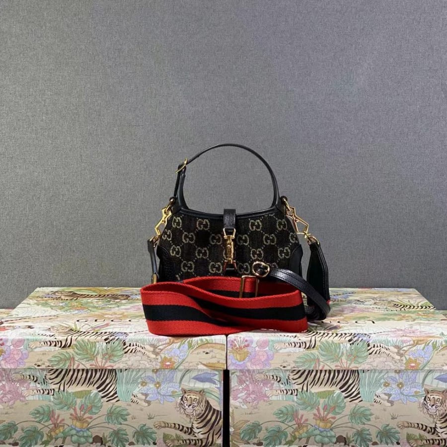 JACKIE 1961 MINI SHOULDER BAG Denim