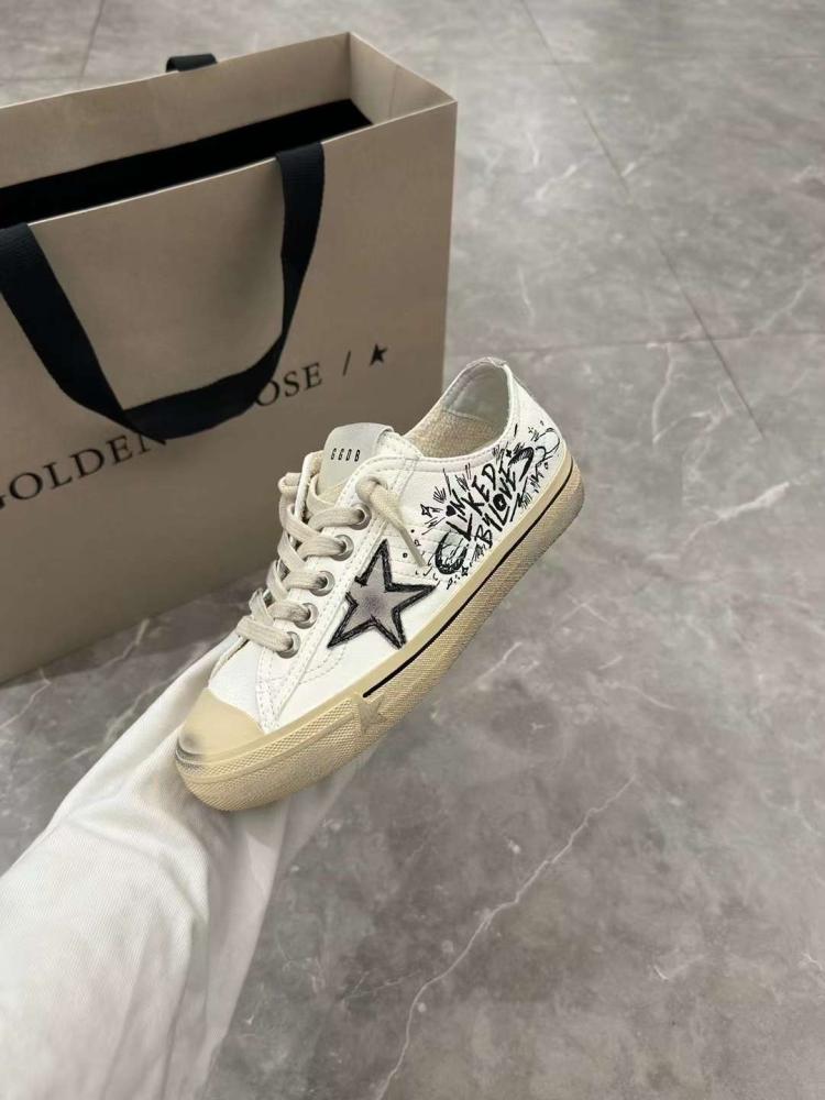 Golden Goose  /Black /grey Glitter