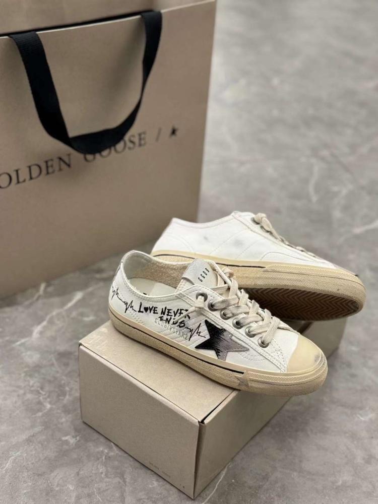 Golden Goose  /Black /grey Glitter