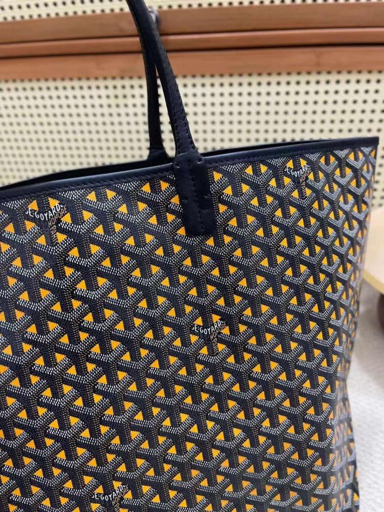 Goyard Goyardine Saint Louis  Yellow/ Black Claire Voie GM