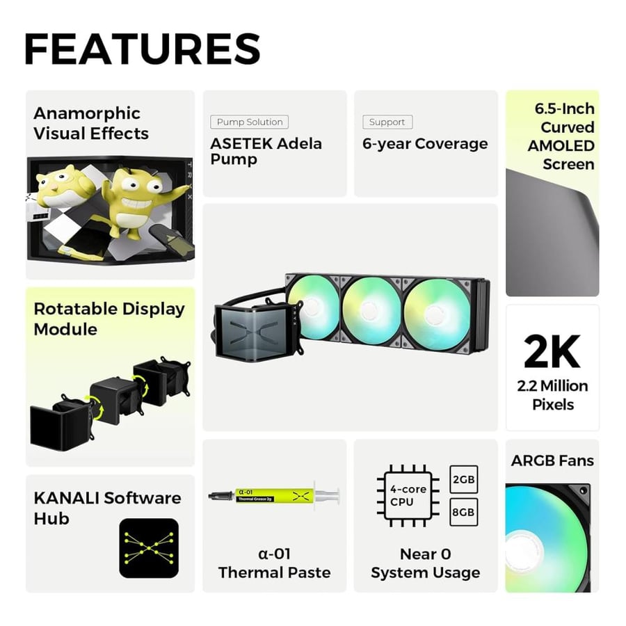 Water cooler TRYX Panorama SE 360 ARGB