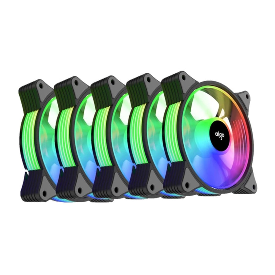 5 ARGB fans with controller Aigo