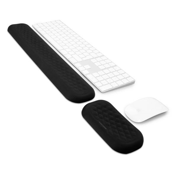 Two-piece wrist rest