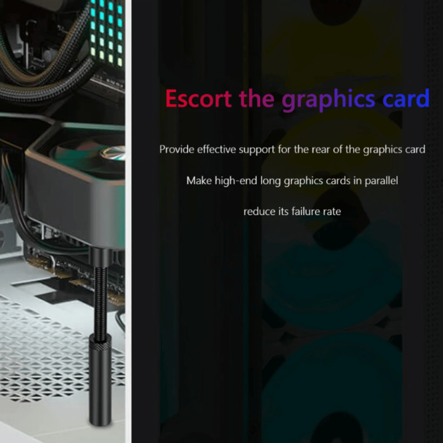 Graphics card mounting base