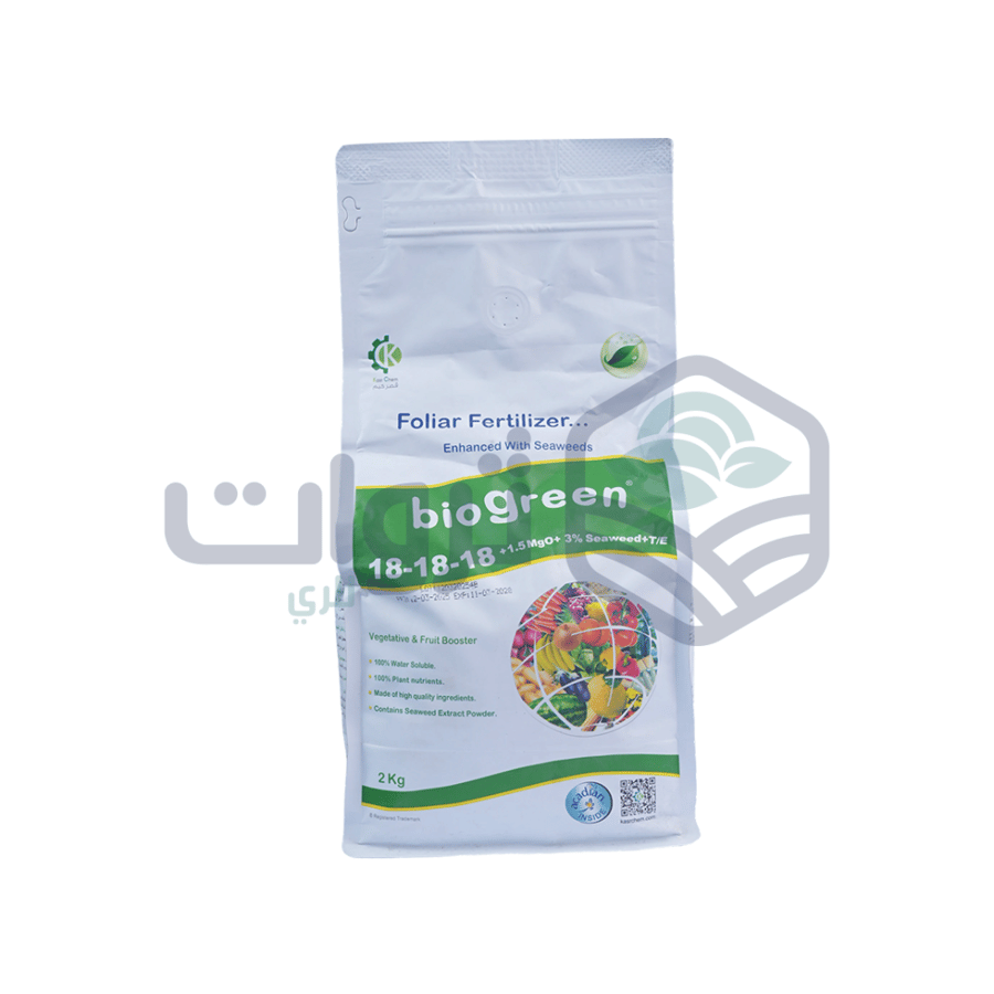Biogreen paper fertilizer 18-18-18