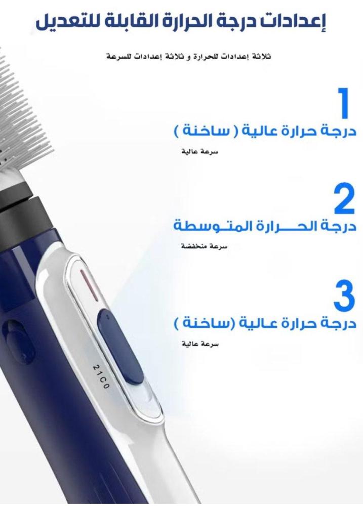 استشوار شعر بفرشتين من بولاند لورا BL-2036 – 1200 واط