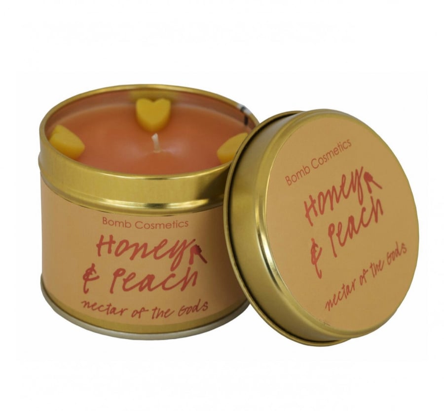 شمع من  بومب كوزمتكس - Honey peach