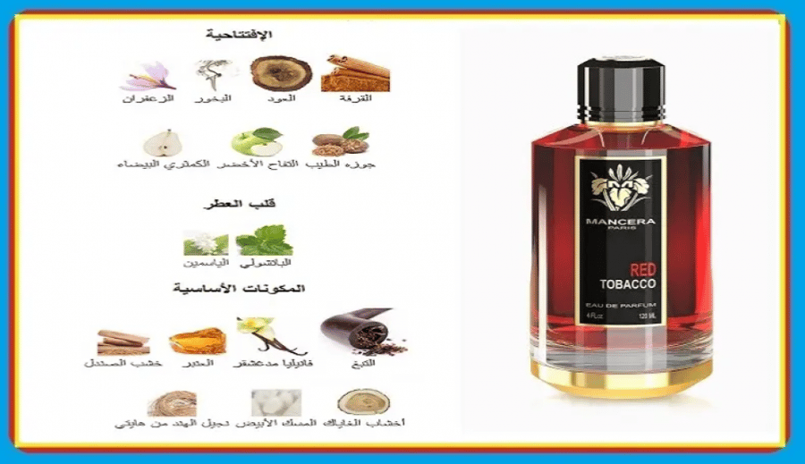 عطر ريد توباكو من مانسيرا - او دي بارفيوم - 120مل