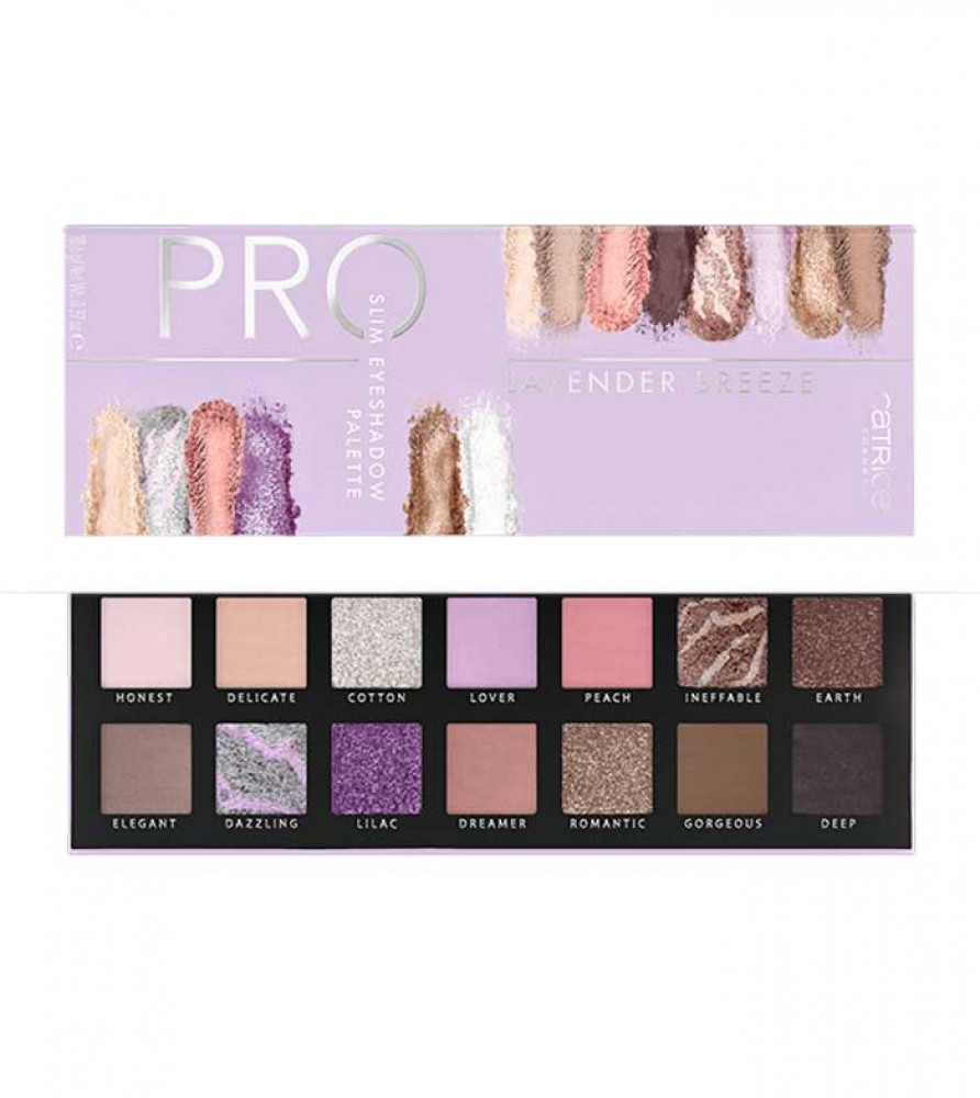 CatTRICe Slim Eyeshadow Palette Lavender Breeze