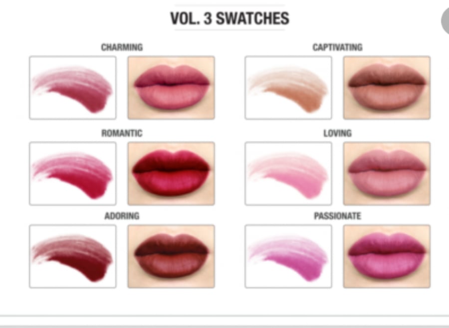 Set of 6 Mini Long-Lasting Liquid Lipsticks