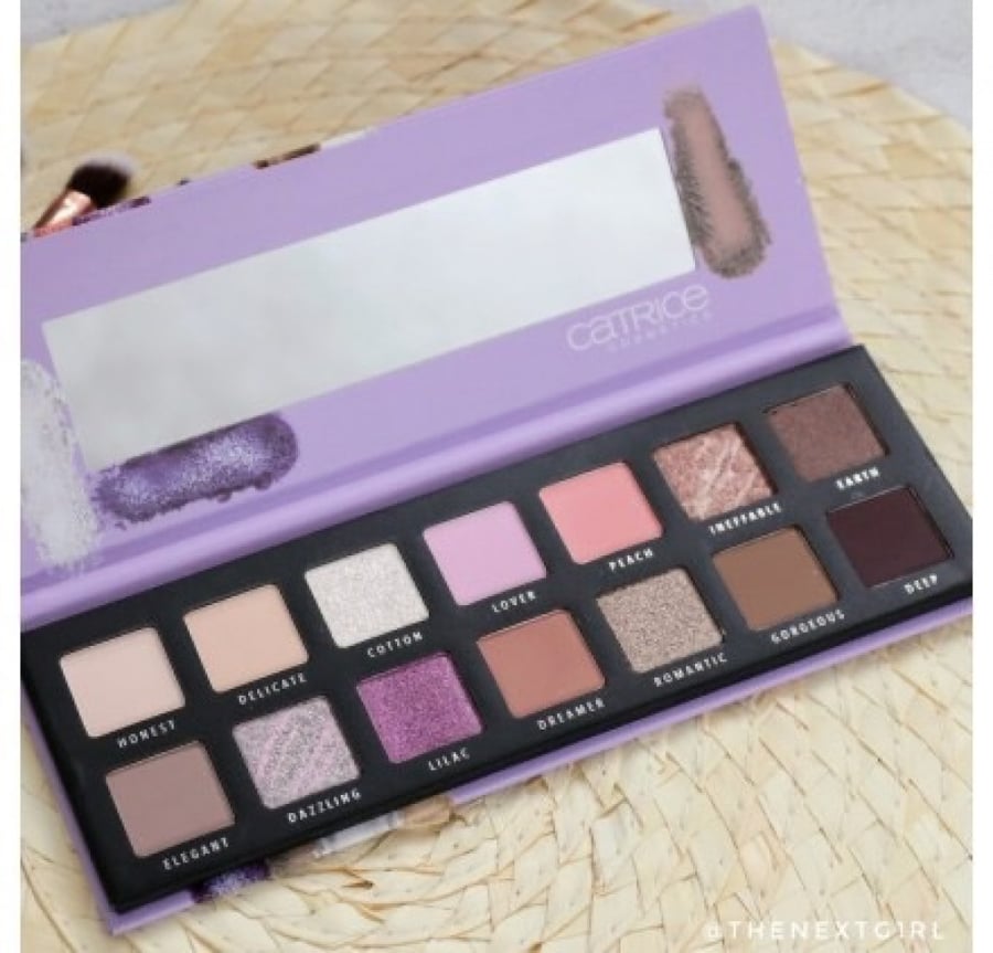 CatTRICe Slim Eyeshadow Palette Lavender Breeze