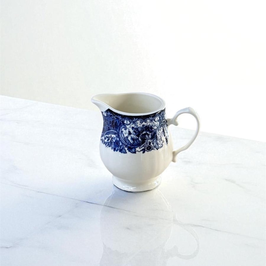 Majestic Blue Collection – طقم شاي وقهوة ملكي من 7 قطع