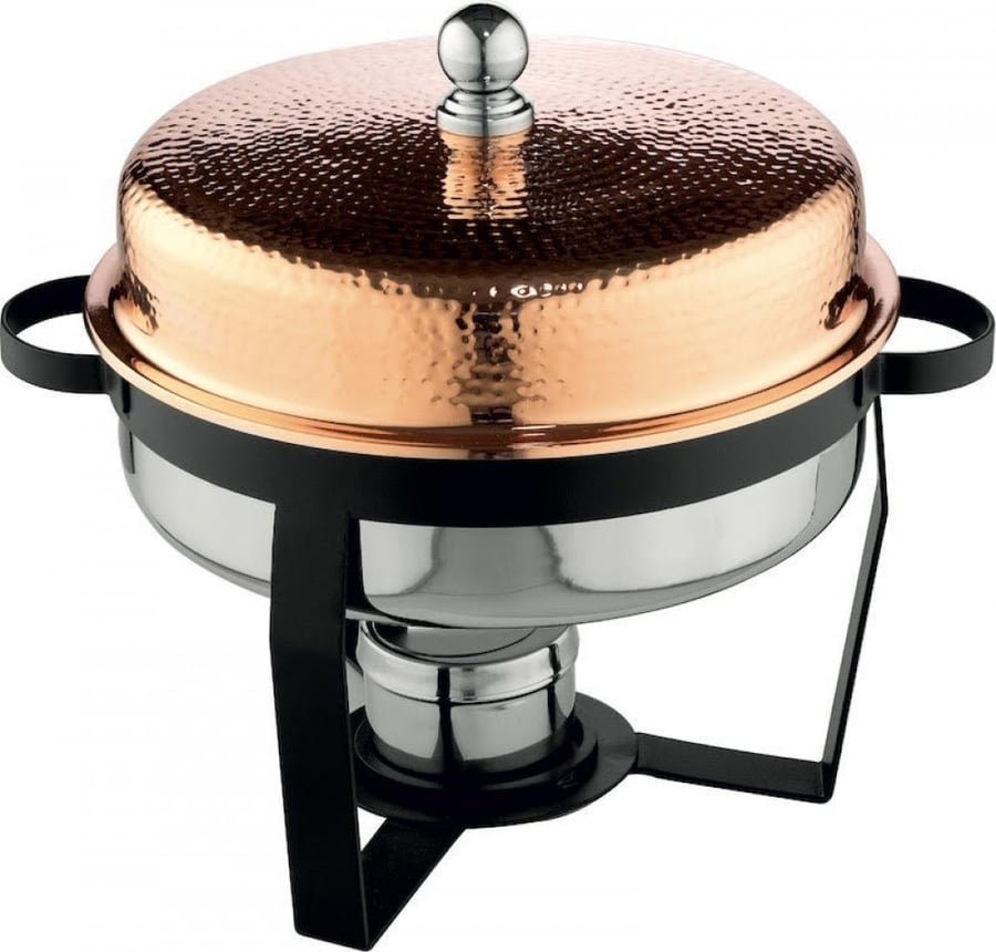 Copper buffet heater