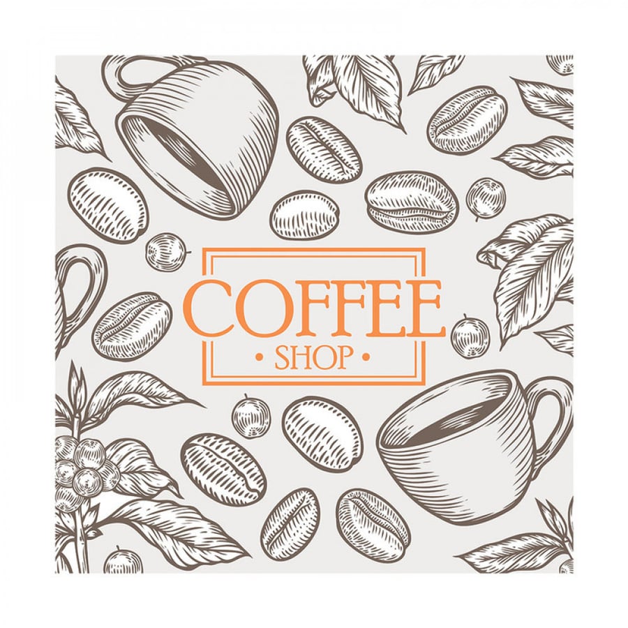 Wall art for home decor printed on lightweight rigid board without frame size 20 × 20 cm