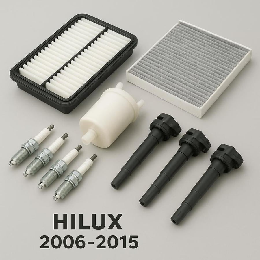 Hilux engine filtering package 2006-2015 gasoline