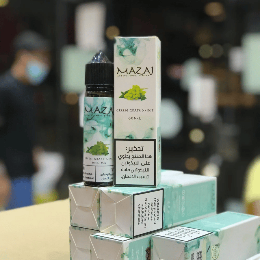 عنب أخضر نعناع مزاج 60 مل