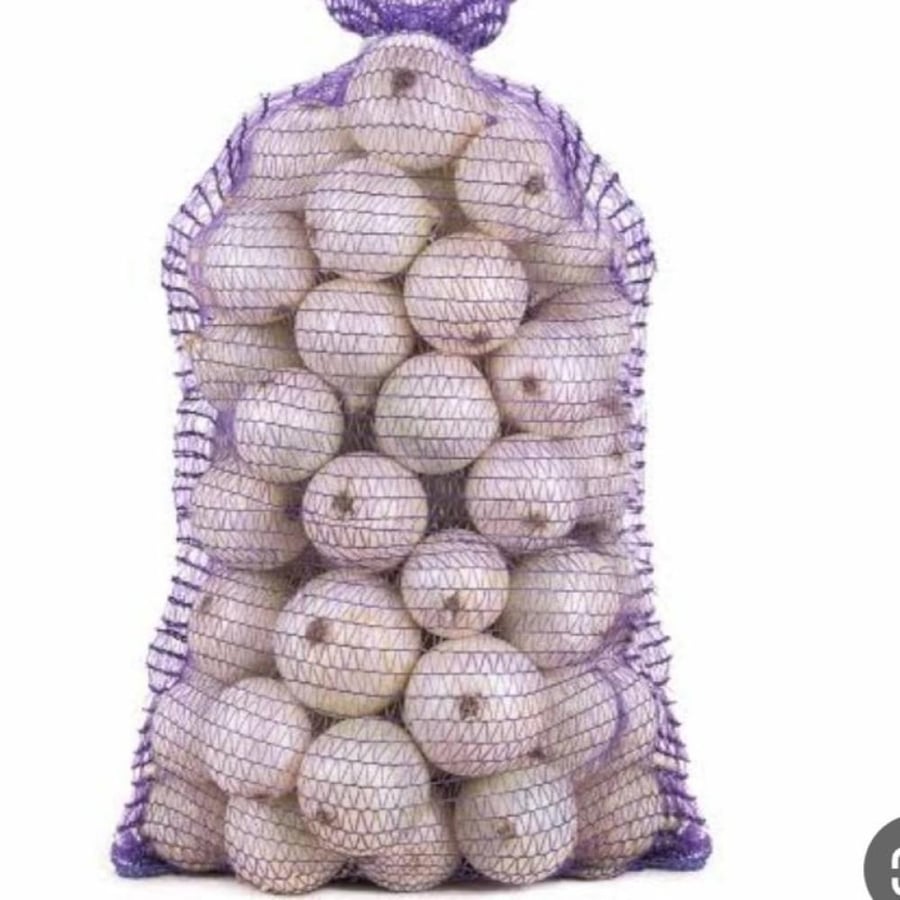 5 kg bag of white onions