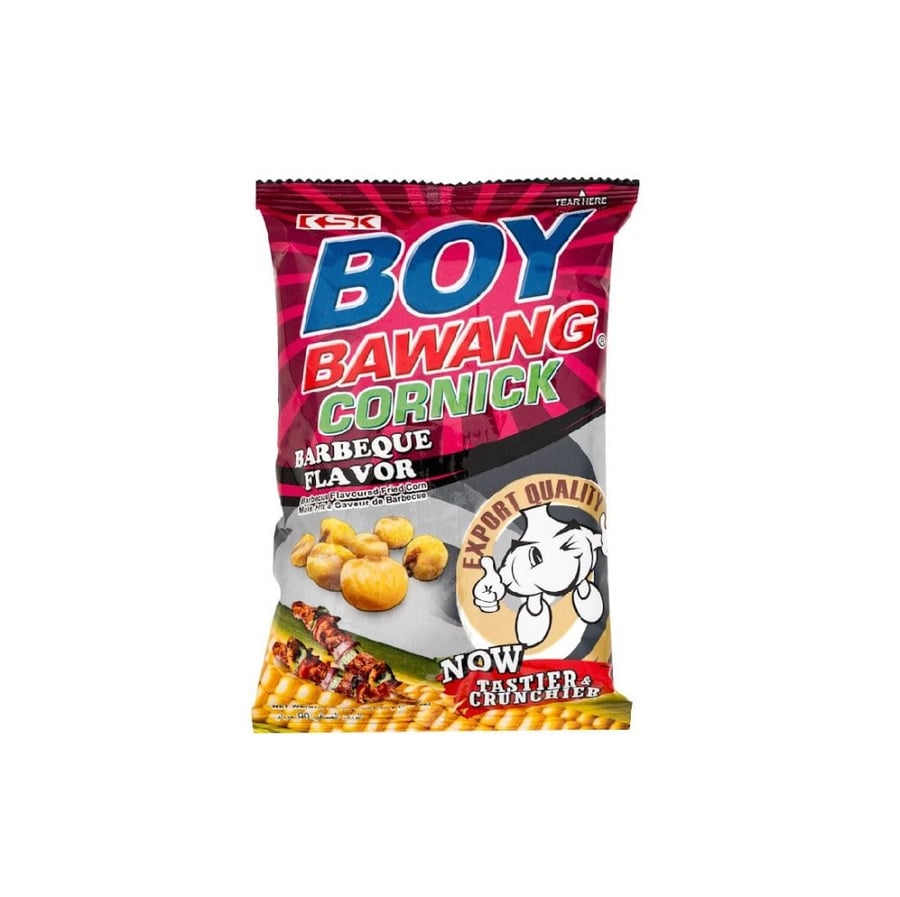 ذرة بوي باونج بنكهة الباربكيو-BOY BAWANG CORNICK BARBECUE FLAVOR