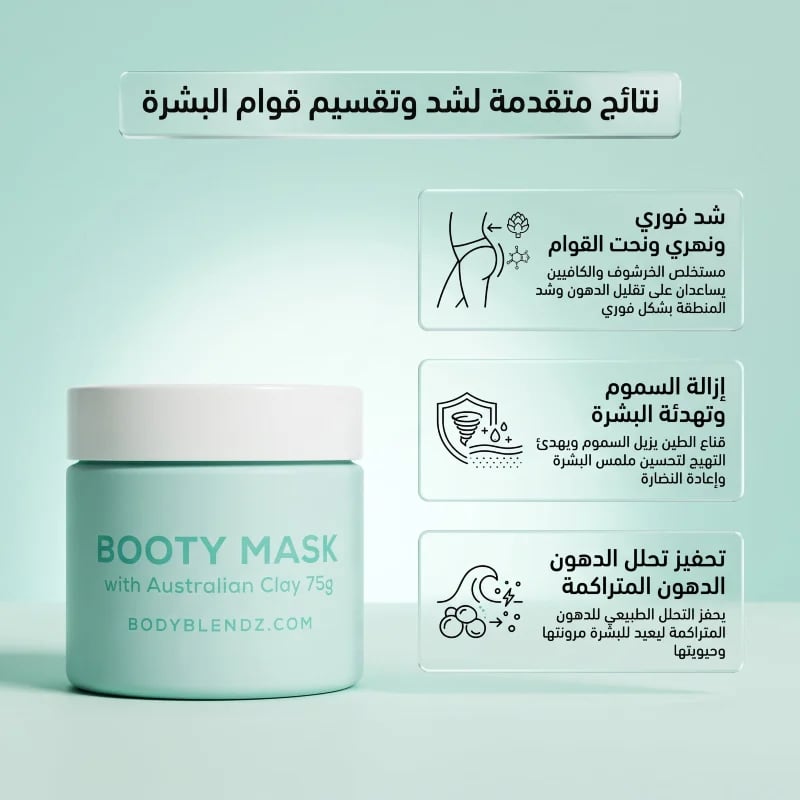 ماسك للارداف من بودي بلندز