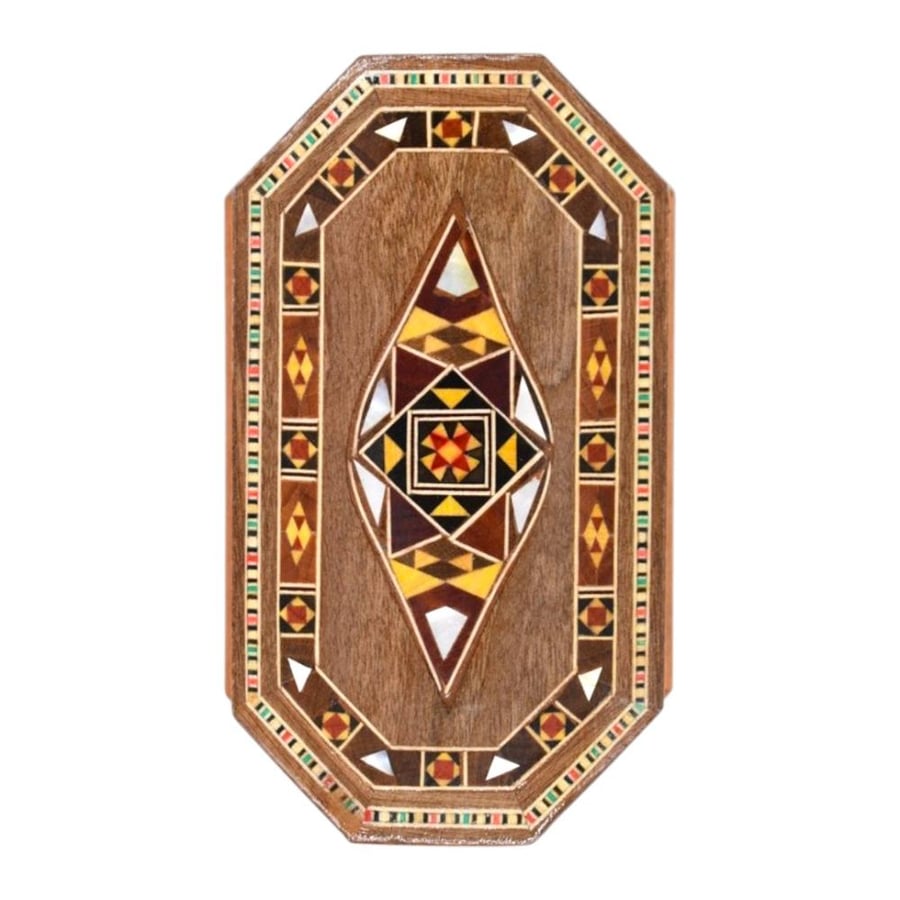 صندوق خشبي مصدف موزاييك سوري