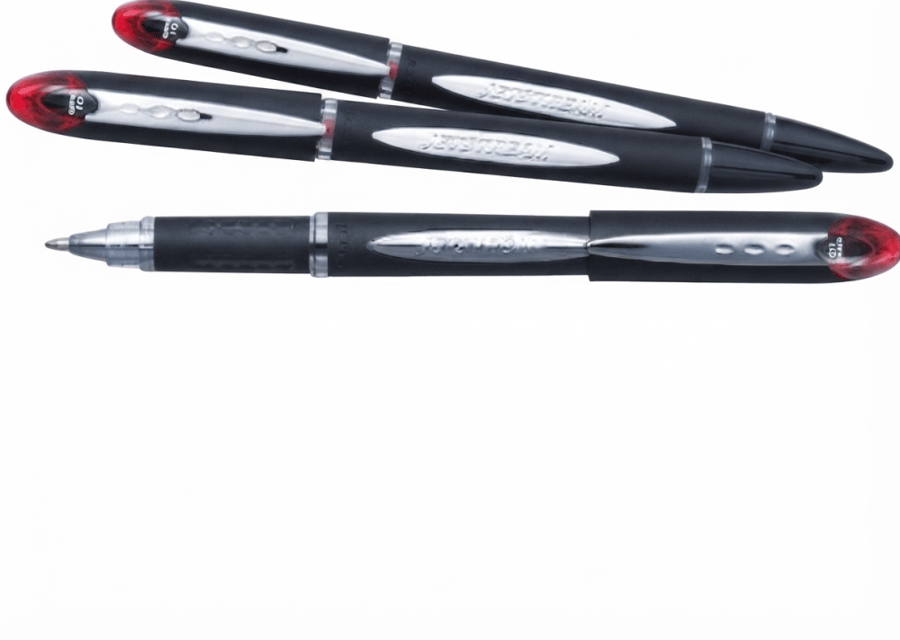 قلم يوني بول جت ستريم ضغاط أحمر 1.0 مم SXN-210