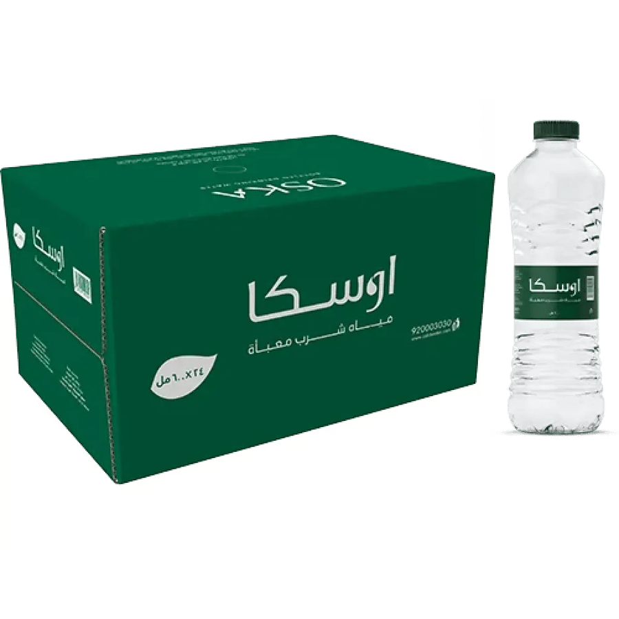 كرتون مياه اوسكا 600 مل 30 عبوة