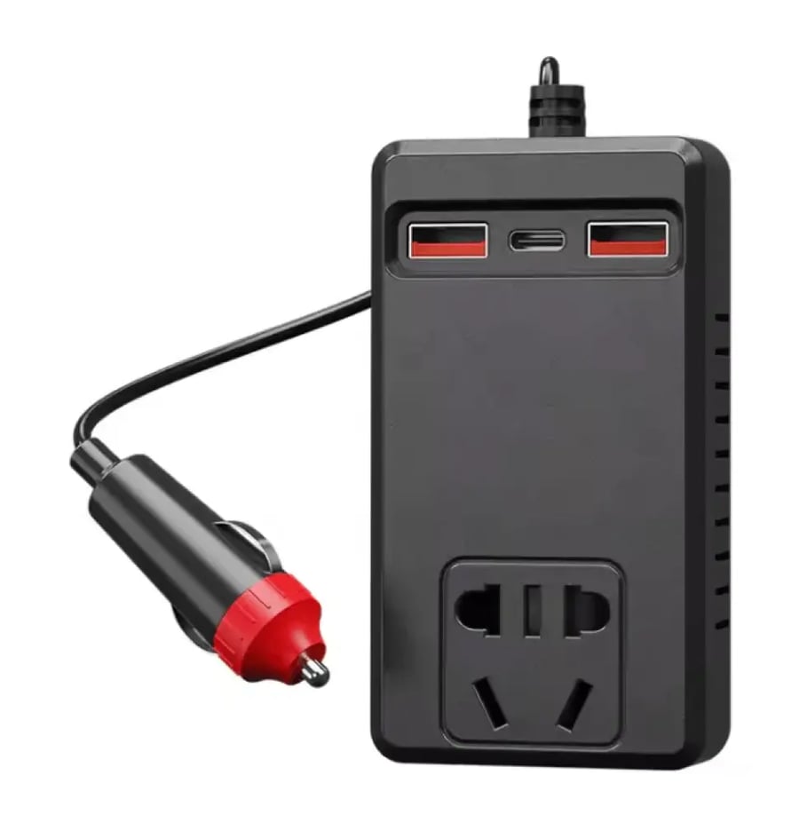محول طاقة ذكي للسيارة بمنافذ USB موديل C12