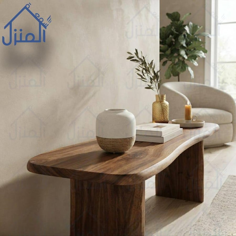فازة ديكور بتدرج لوني هادئ وقاعدة حبال طبيعية بلمسة عضوية