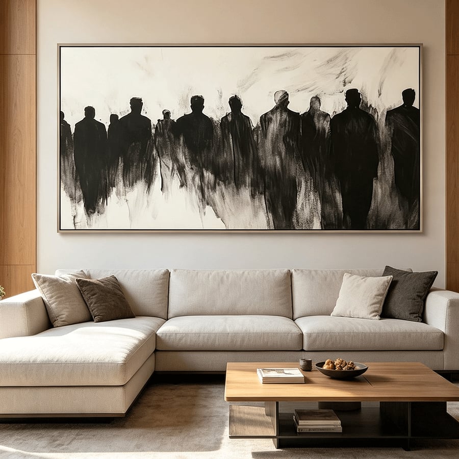 لوحة بنات  تصميم مودرن