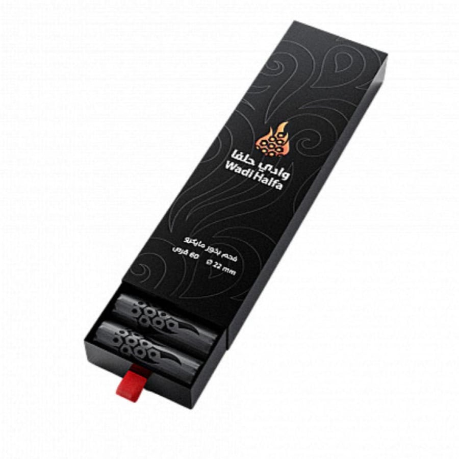 فحم سريع الاشتعال وادي حلفا مايكرو micro incense charcoal