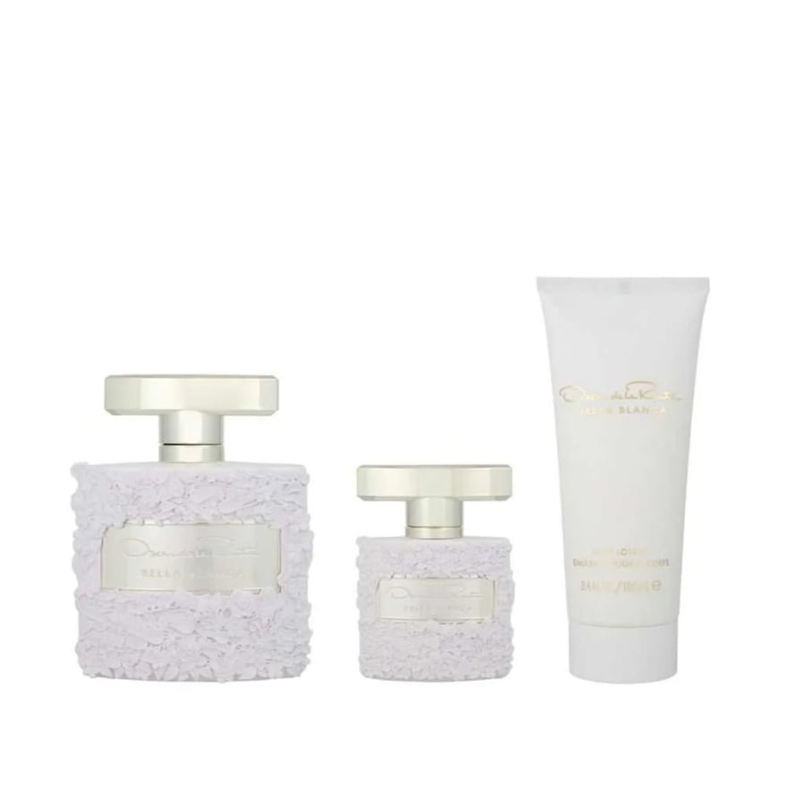 طقم عطر اوسكار دي بيلا بلانكا oscar de la bella blanca perfume set