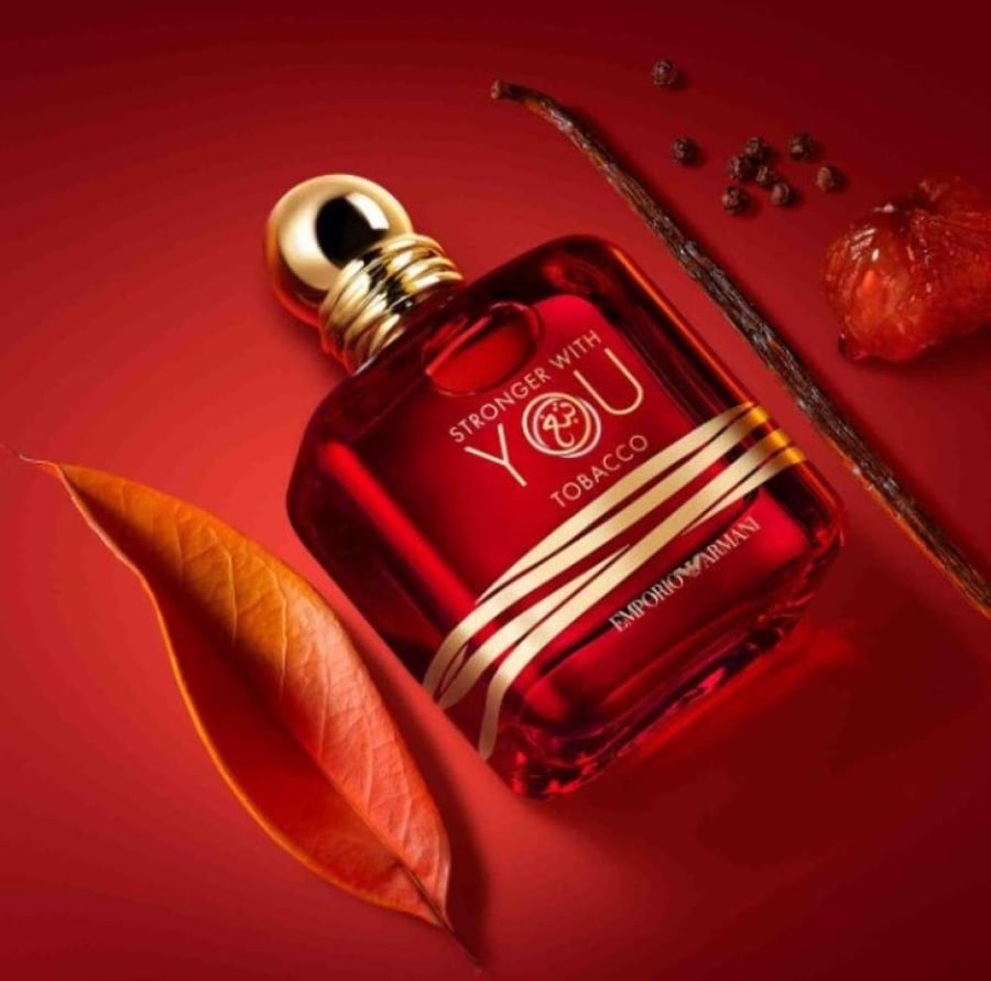 عطر ارماني سترونجر وذ يو توباكو armani stronger with you tobacco parfu