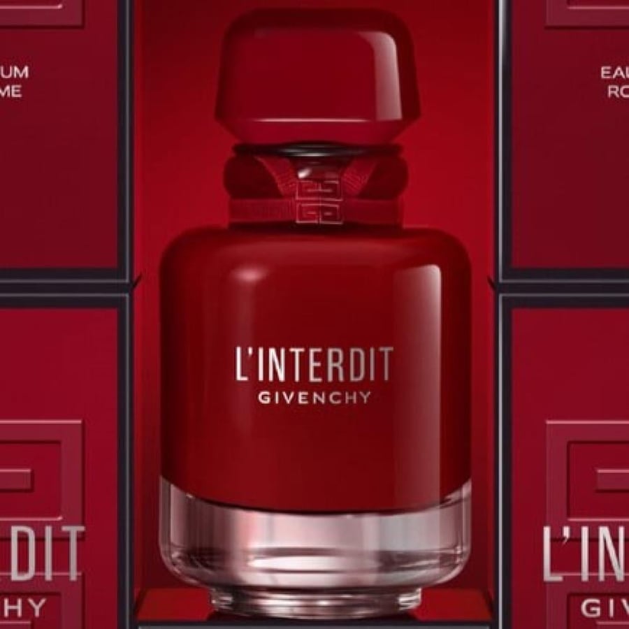 جيفنشي لانترديت روج التيم givenchy l interdit rouge ultime parfum