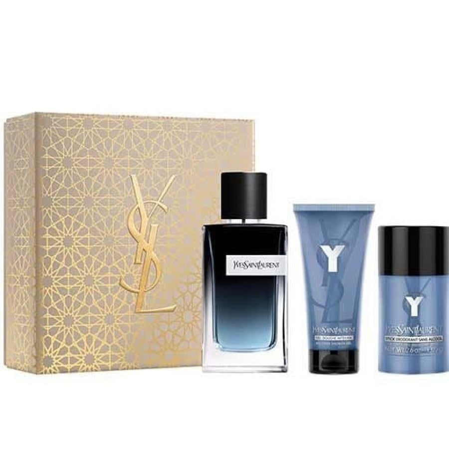 طقم سان لوران واي ايو دي برفيوم 3قطع saint laurent Y eau de parfum set