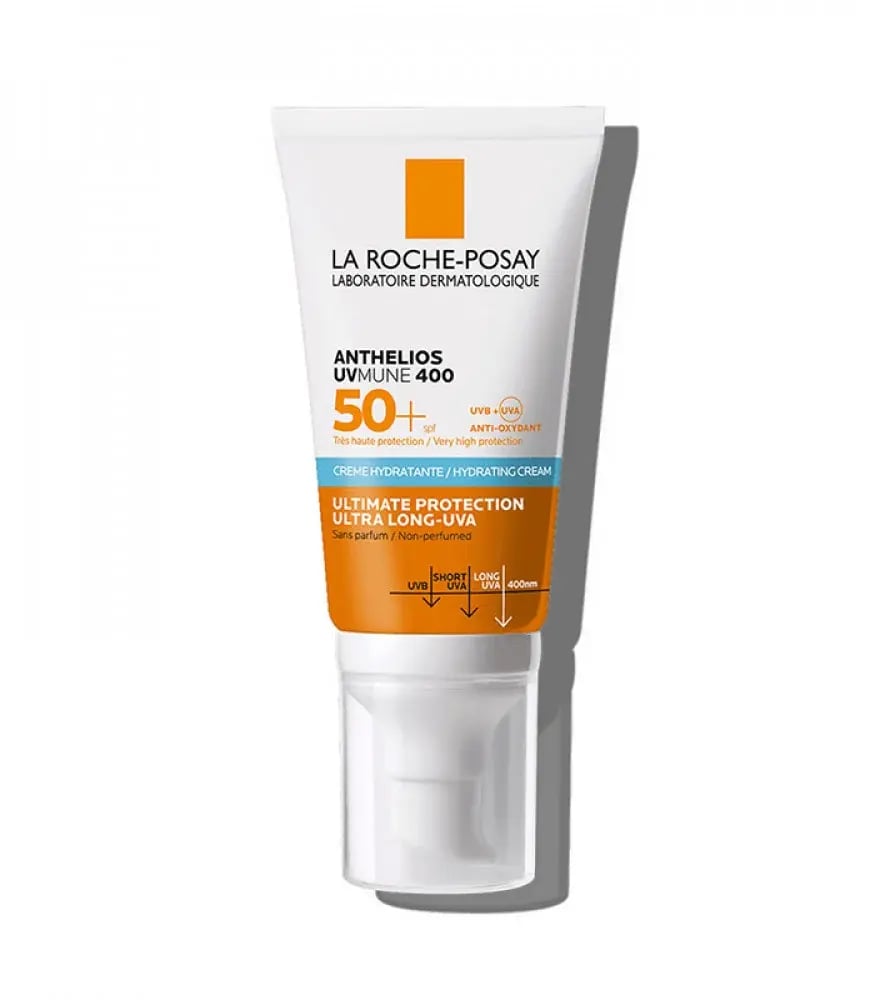 لاروش بوزي انسيليوس كريم مرطب 50 مل مع حماية من الشمس spf 50