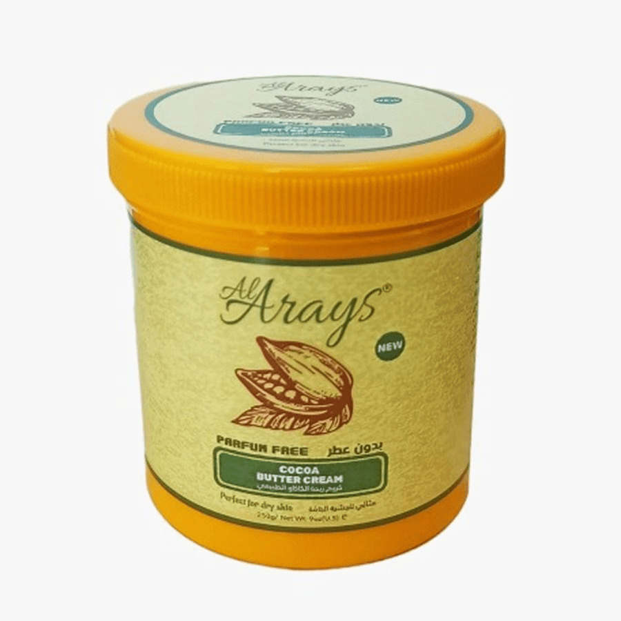 كريم زبدة الكاكاو الطبيعي بدون عطر 250 جرام