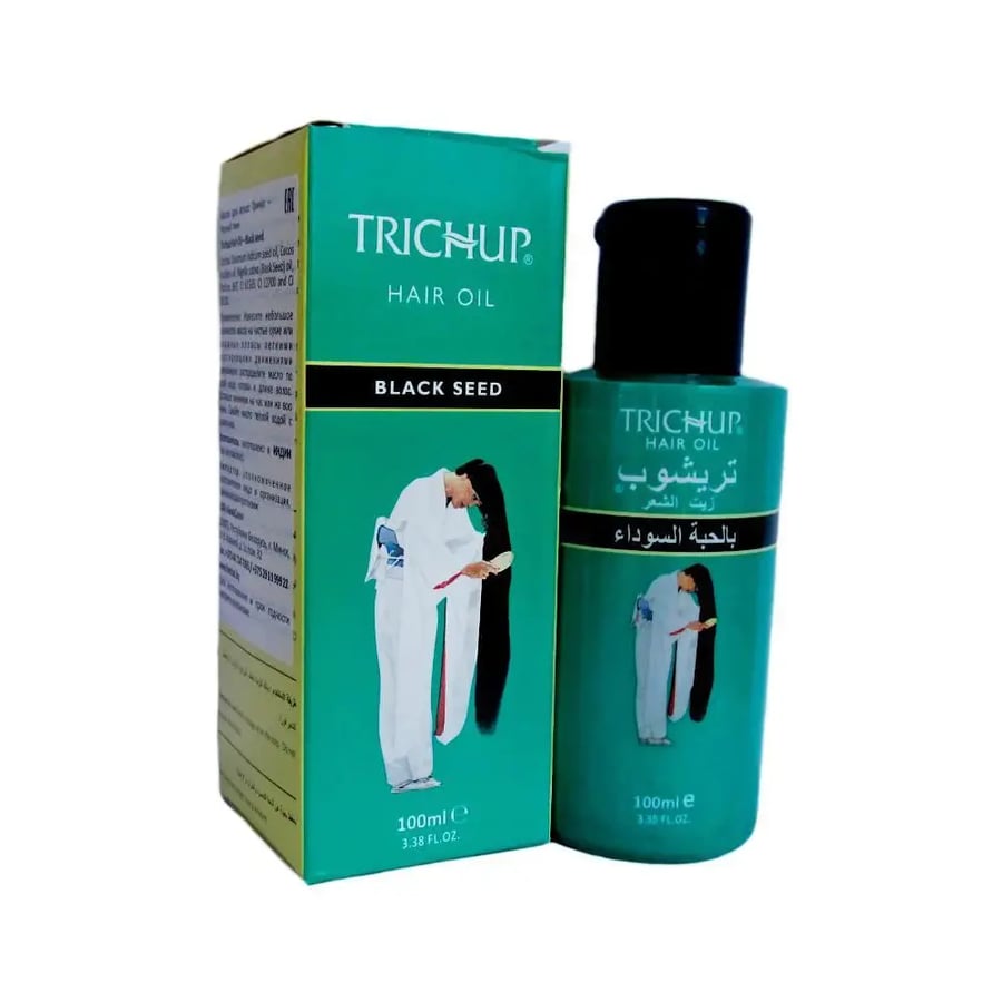 زيت الشعر العشبي الحبة السوداء من تريشوب 100 مل