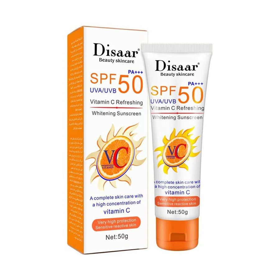 كريم واقي شمس مع فيتامين سي بعامل حماية SPF 50 من ديسار 50ج