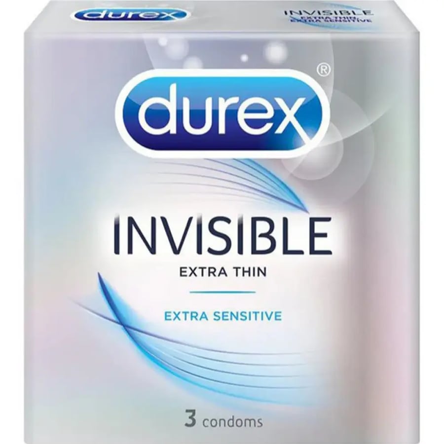 ديوركس واقي ذكري حميمي 3 كيس DUREX INVISIBLE