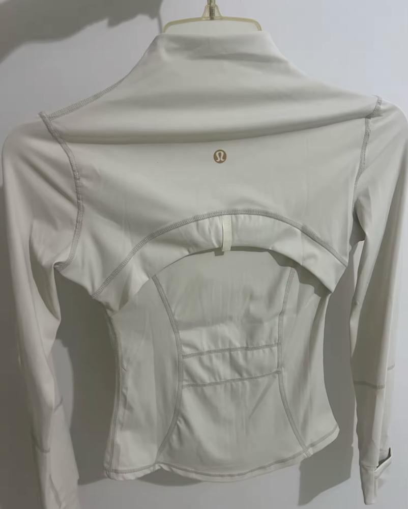 lulumelon jacket gold zipper