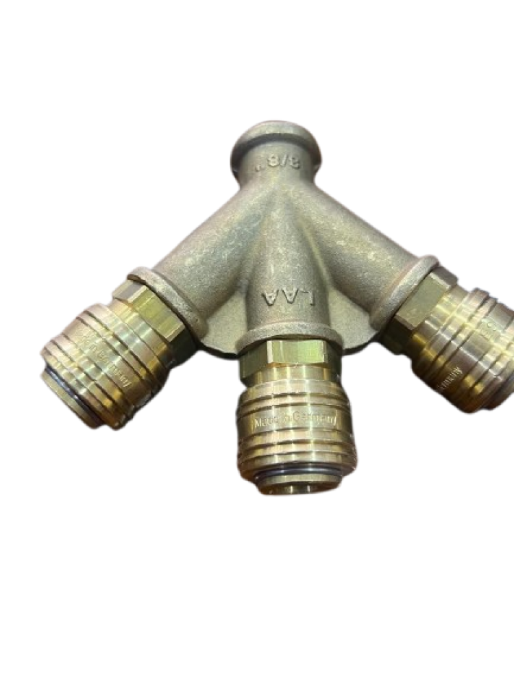 Copper compressor outlet