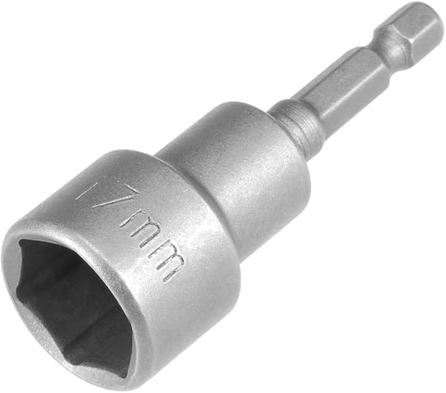 Magnetic nut set 3 pieces size mm17*65