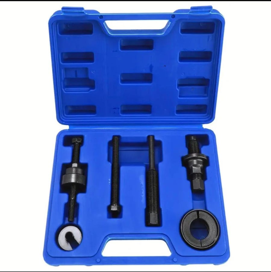 Power steering pulley puller