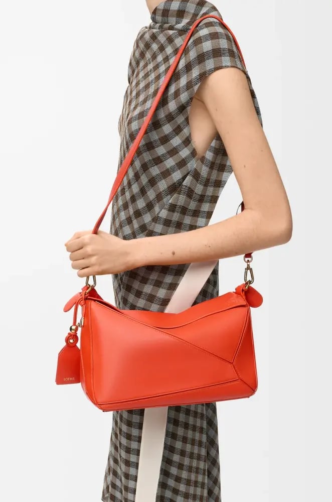 Medium Featherlight Puzzle bag in nappa lambskin