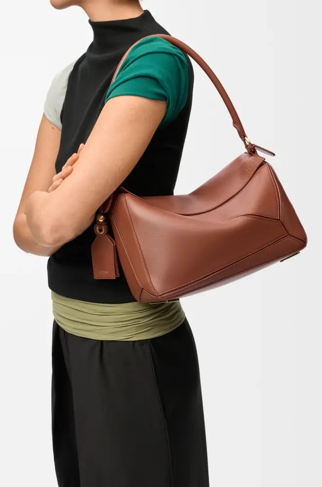 Medium Featherlight Puzzle bag in nappa lambskin