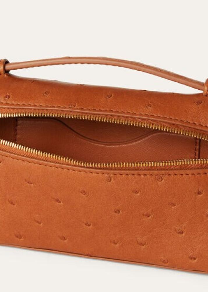 Extra Pocket Mini Pouch جلد النعام