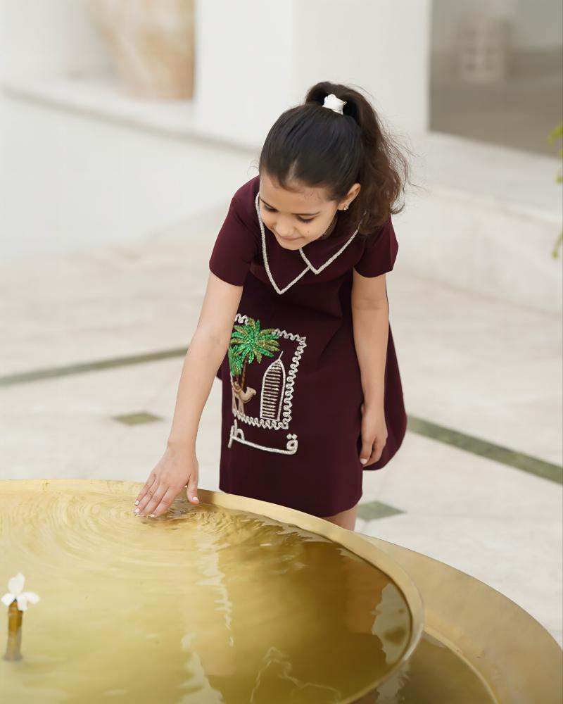 فستان اليوم الوطني تراثي