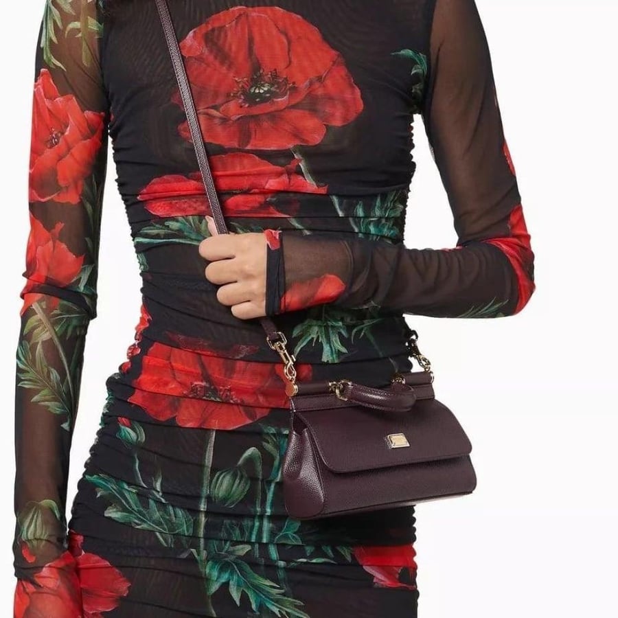 شنطة دولتشي Dauphine mini top-handle bag