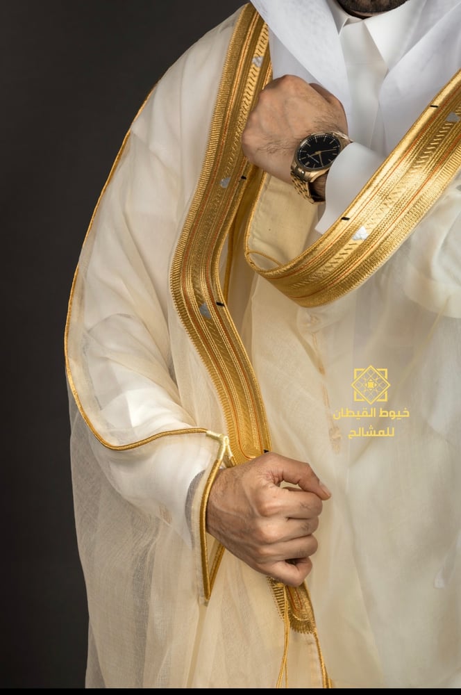 البشت  النجفي دقه ملكي لليموني